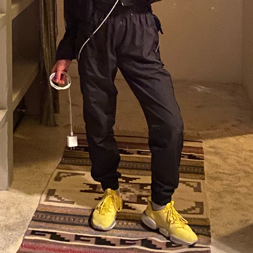 Yellow shoes